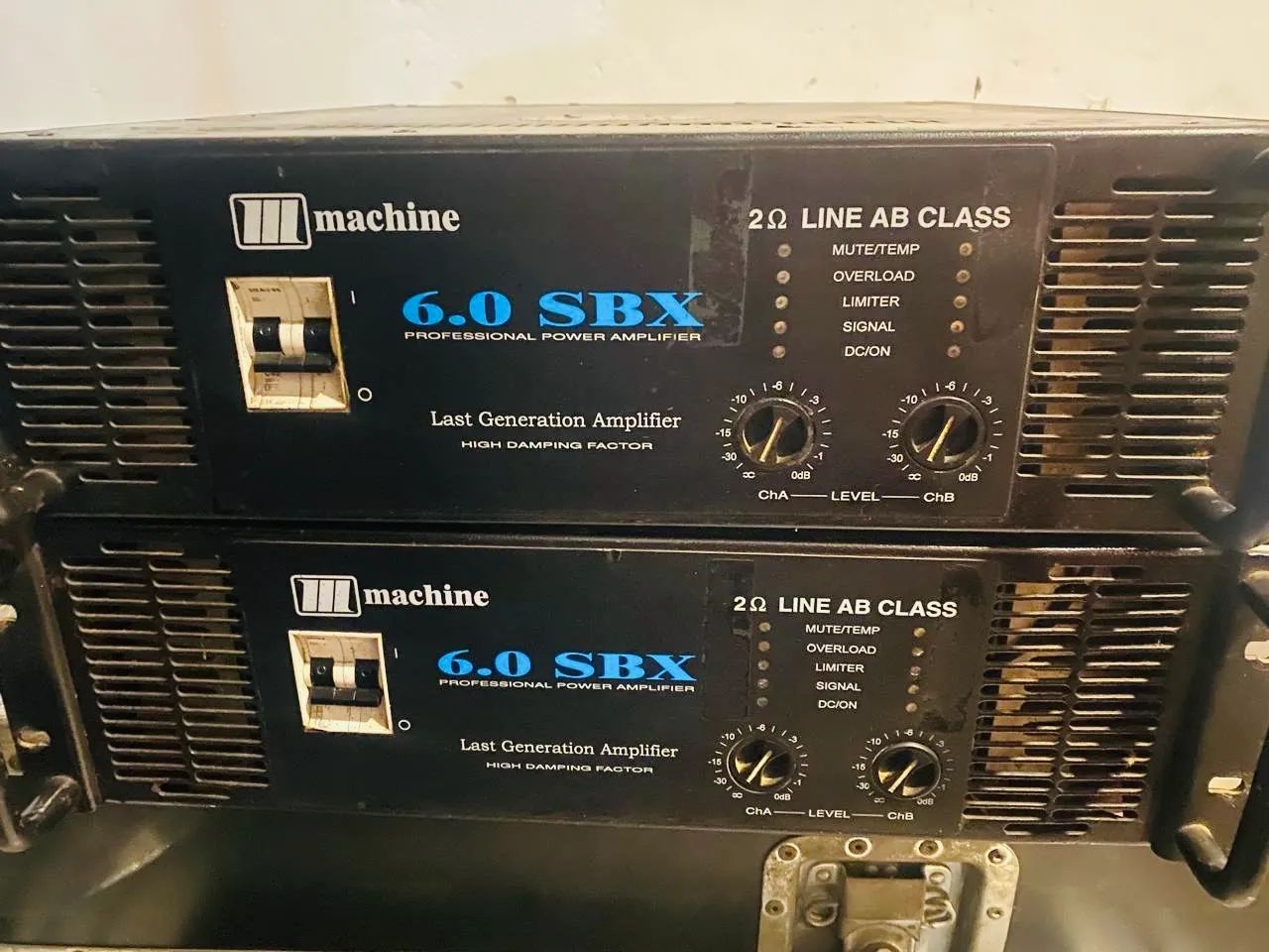 Amplificador Potencia Machine SBX 6.0