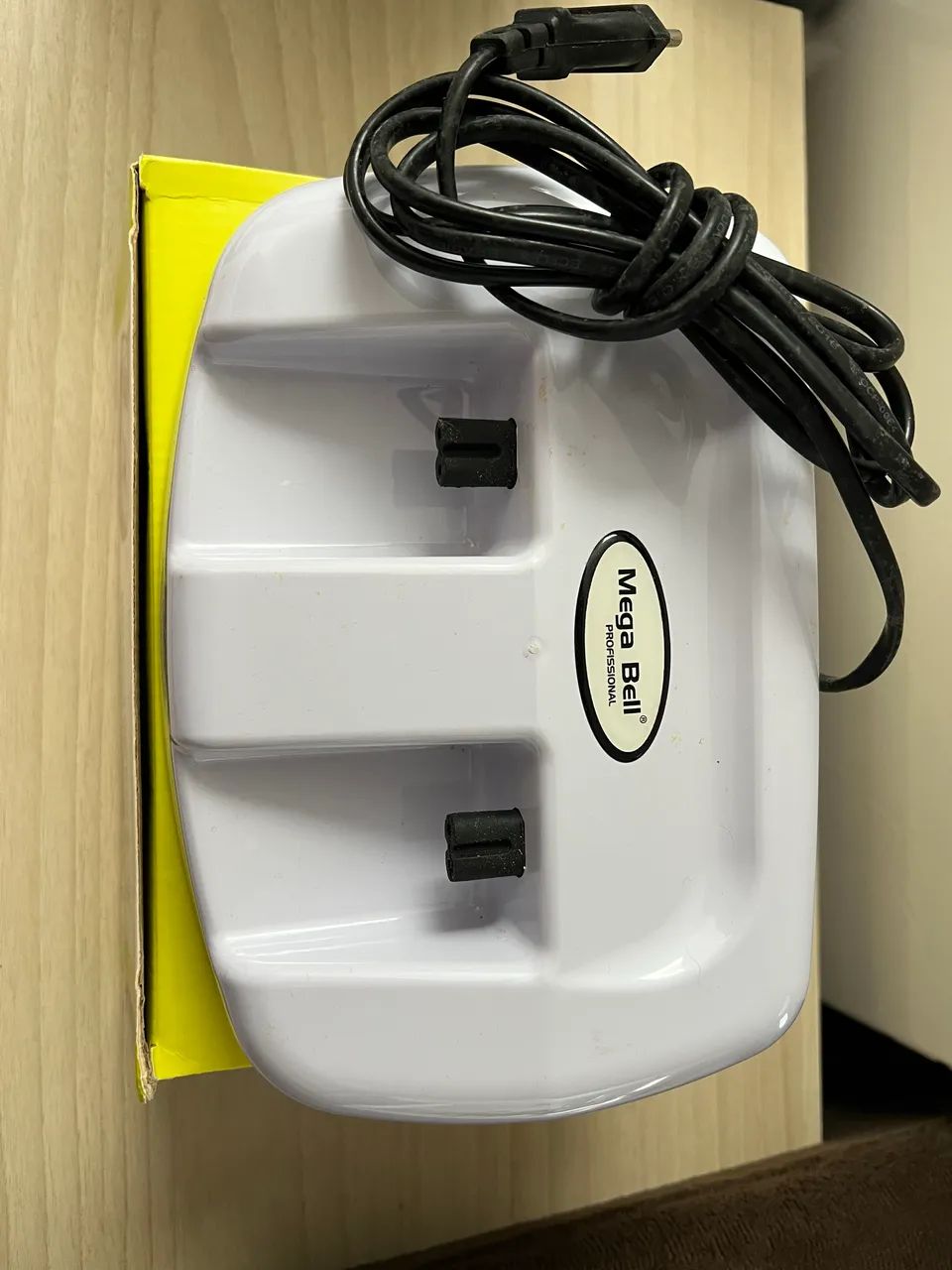 Base Dupla para Aquecedor de Cera Roll-on - Branco - MEGA BELL - Foto 2