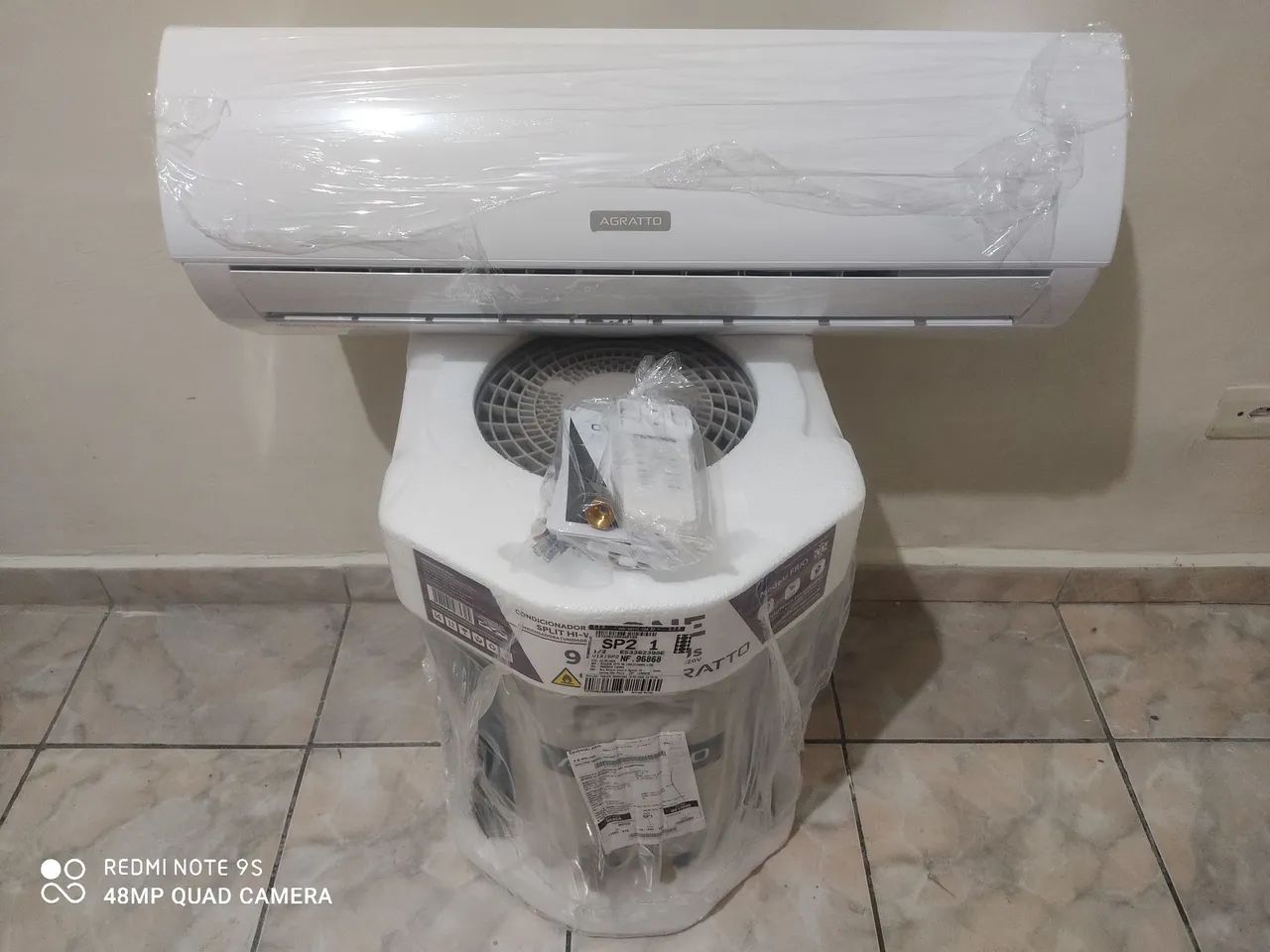 Ar condicionado 9000 BTUs , instalação com material incluso  - Foto 3