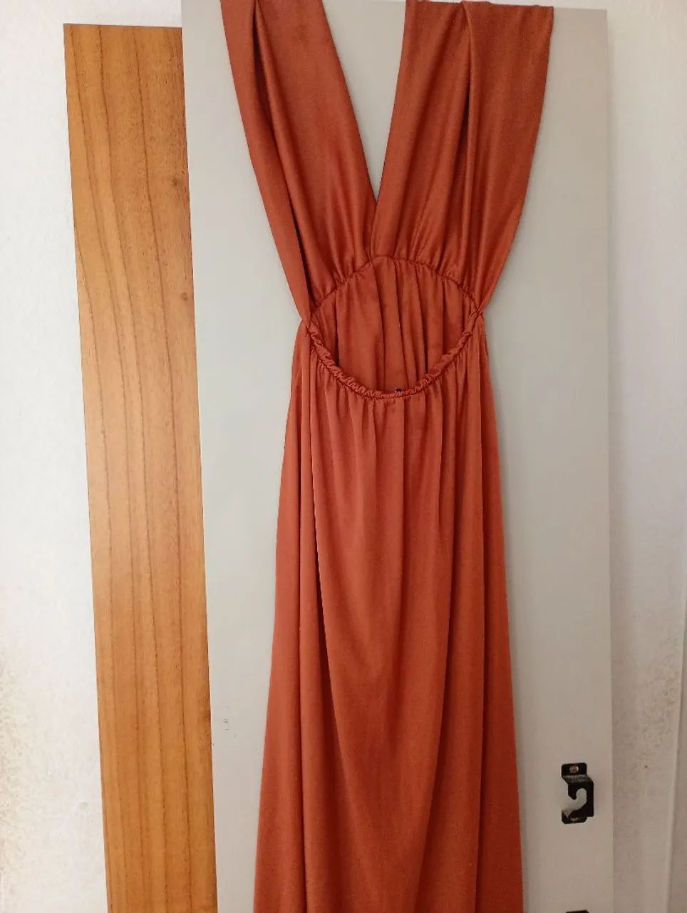 VESTIDO MULTI FORMAS TERRA COTA - TAM ÚNICO 