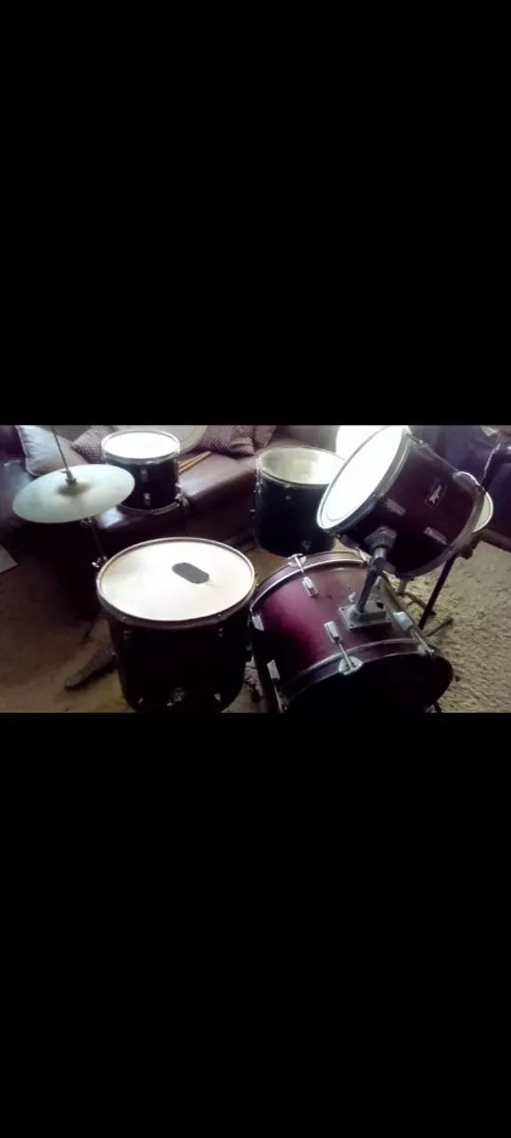 Bateria musical acústica  - Foto 2