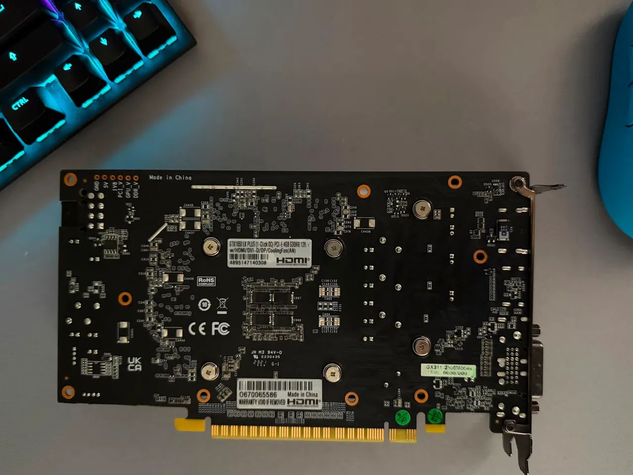 Placa de vídeo 1650 galax ótimo estado!! - Foto 2