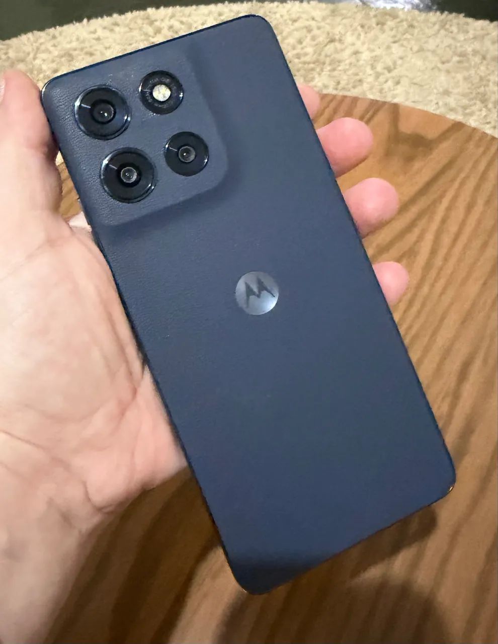 Moto G86 256gb 5g azul marinho na caixa e NF - Foto 5