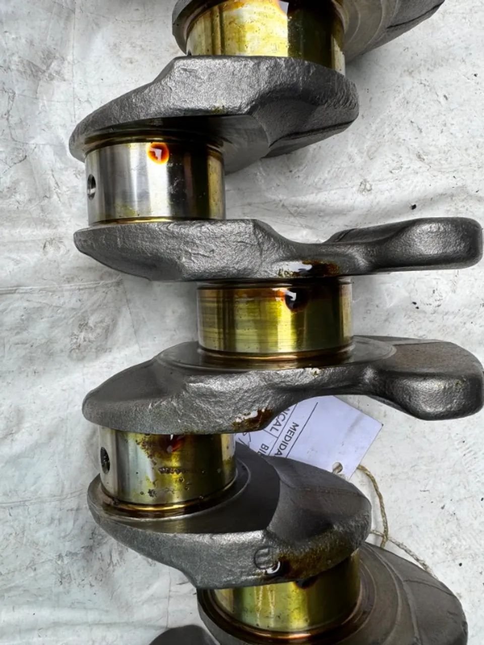 virabrequim std  hyundai hr 2,5/16v original 2013/2020 - Foto 7