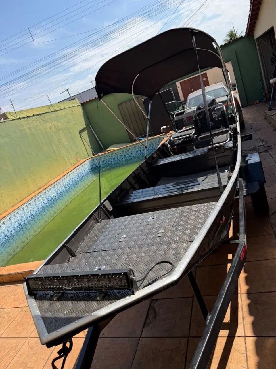 Vendo este barco com todos acessórios  - Foto 4