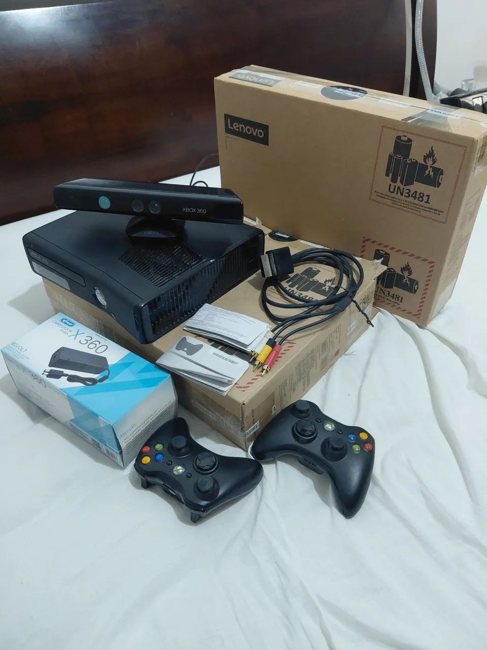 Xbox 360 com kinect