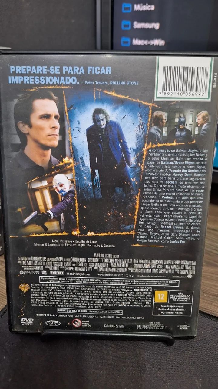 DVD Batman O Cavaleiro das Trevas - Foto 2