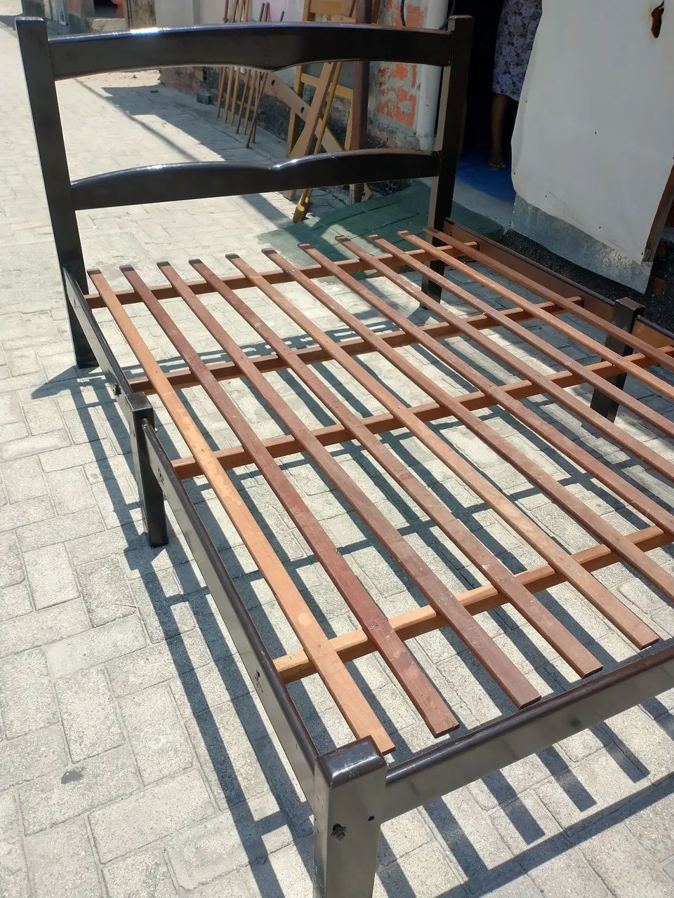 Cama de casal de madeira  - Foto 2