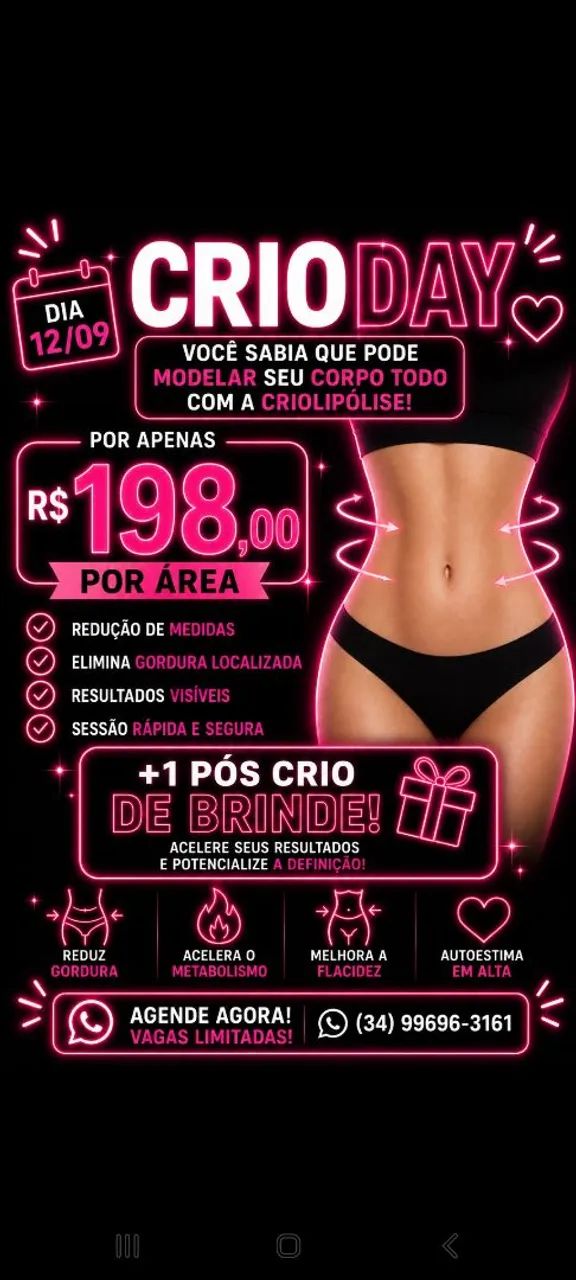 Criolipólise de placas