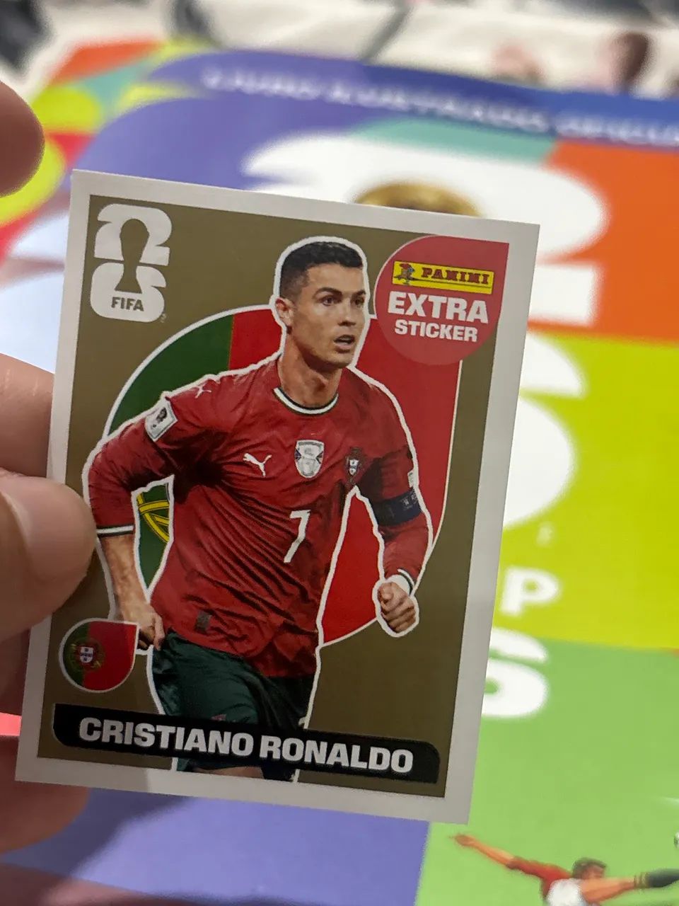 Figurinha extra legend bronze Cristiano Ronaldo 2026  - Foto 2