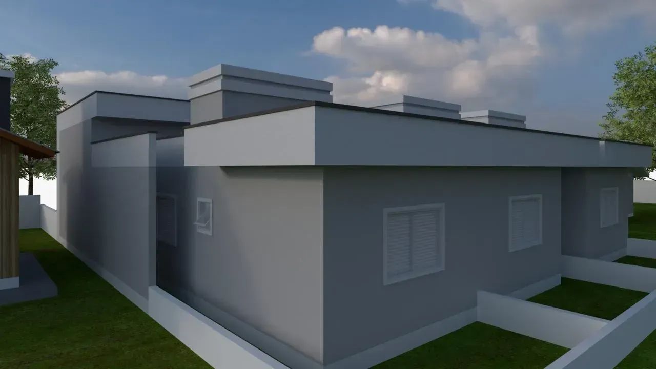 Casa com 2 dormitórios sendo 1 suíte e 1 vaga de garagem em Sombrio/SC - Foto 2