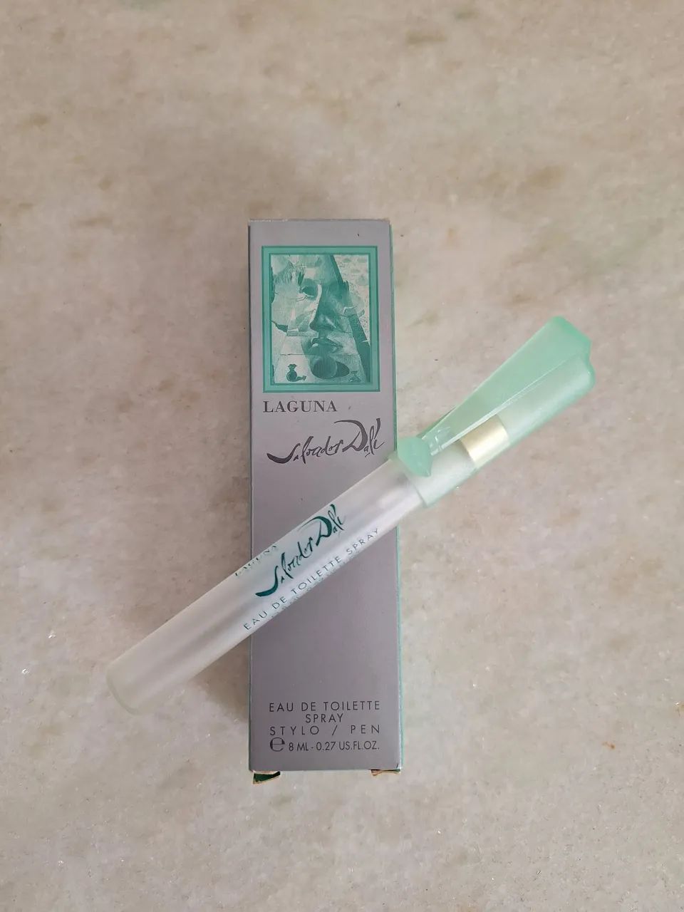 Embalagem perfume Salvador Dali Laguna 