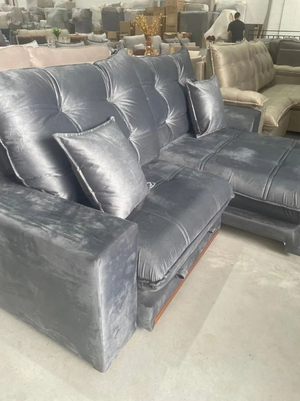 Sofá Retrátil Super Pillow OFERTA FINAL DE SEMANA