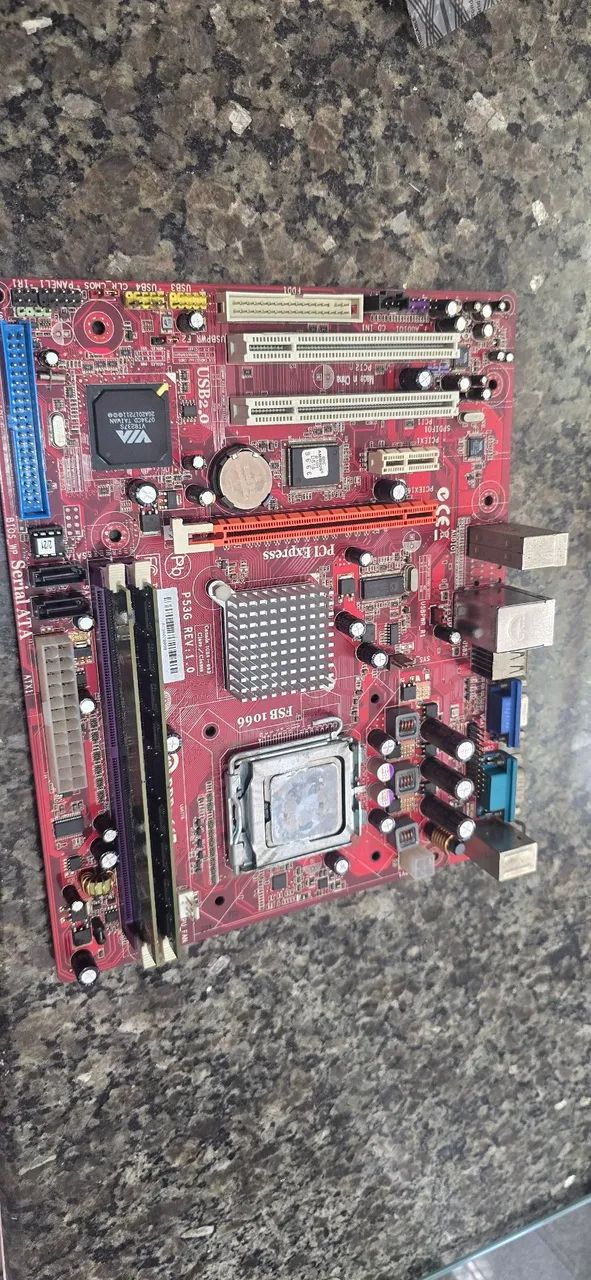 Placa Mãe Dual Core 