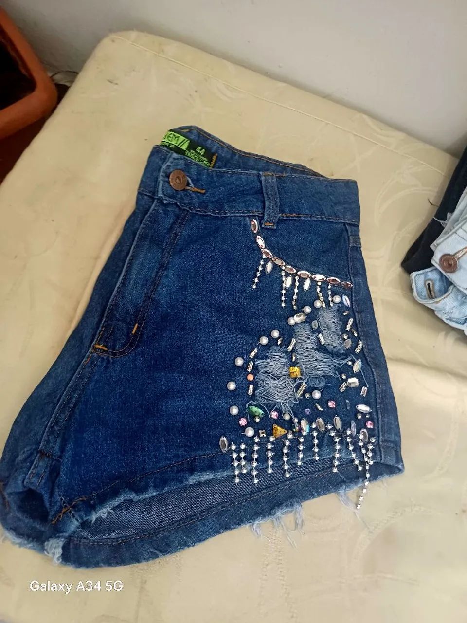Bermudas jeans
