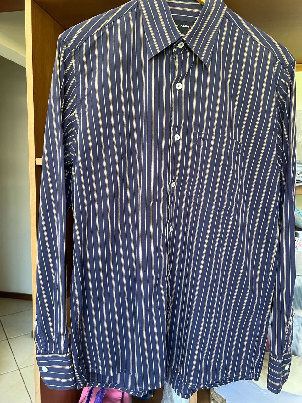 Camisa social manga longa