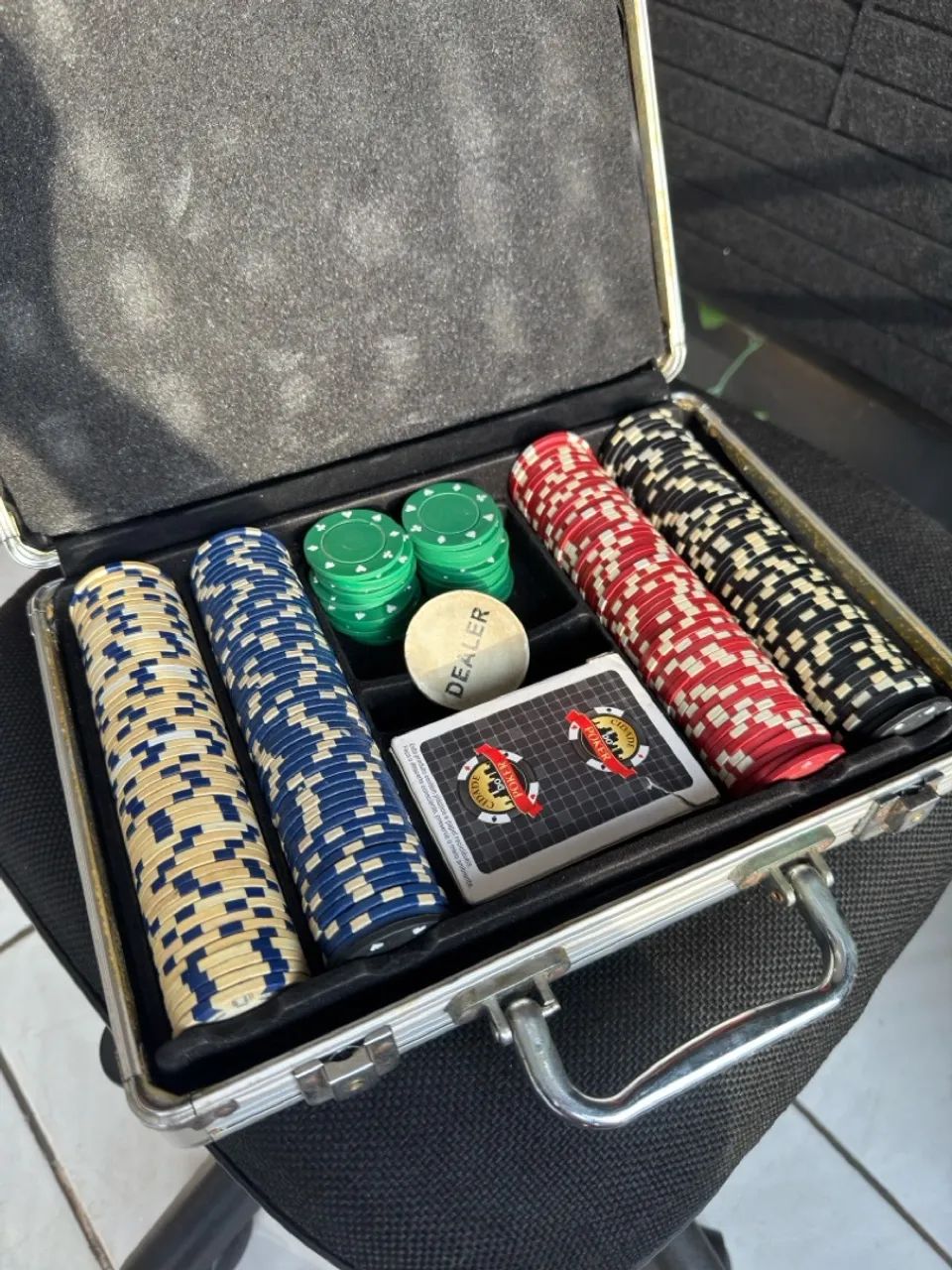 Maleta poker 