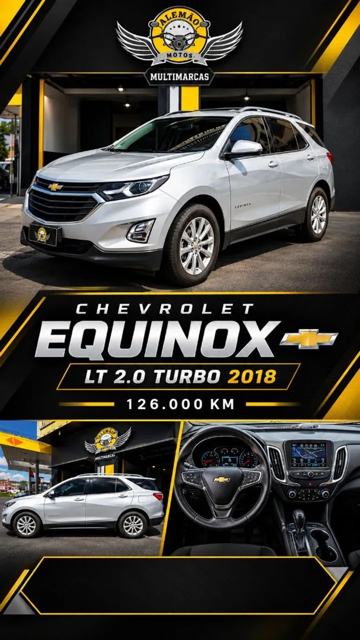 Chevrolet Equinox LT 2.0 AT 2018