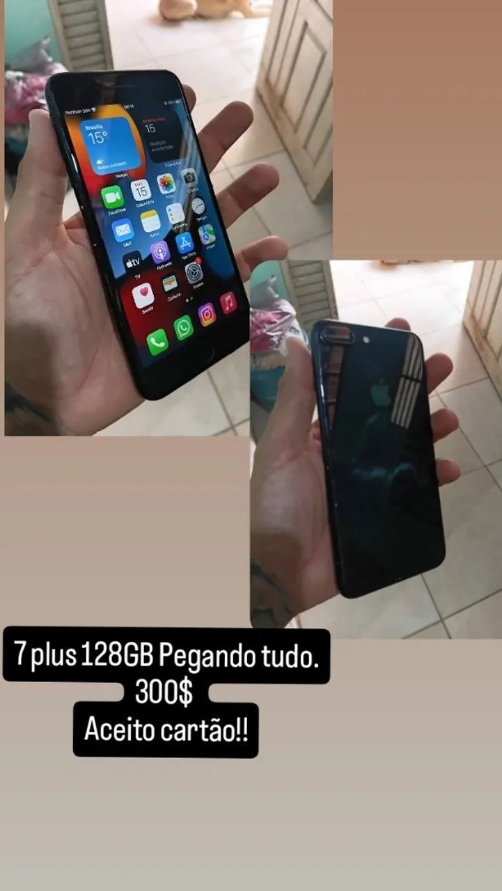 Iphone 7 Plus 128GB (Pegando Tudo)