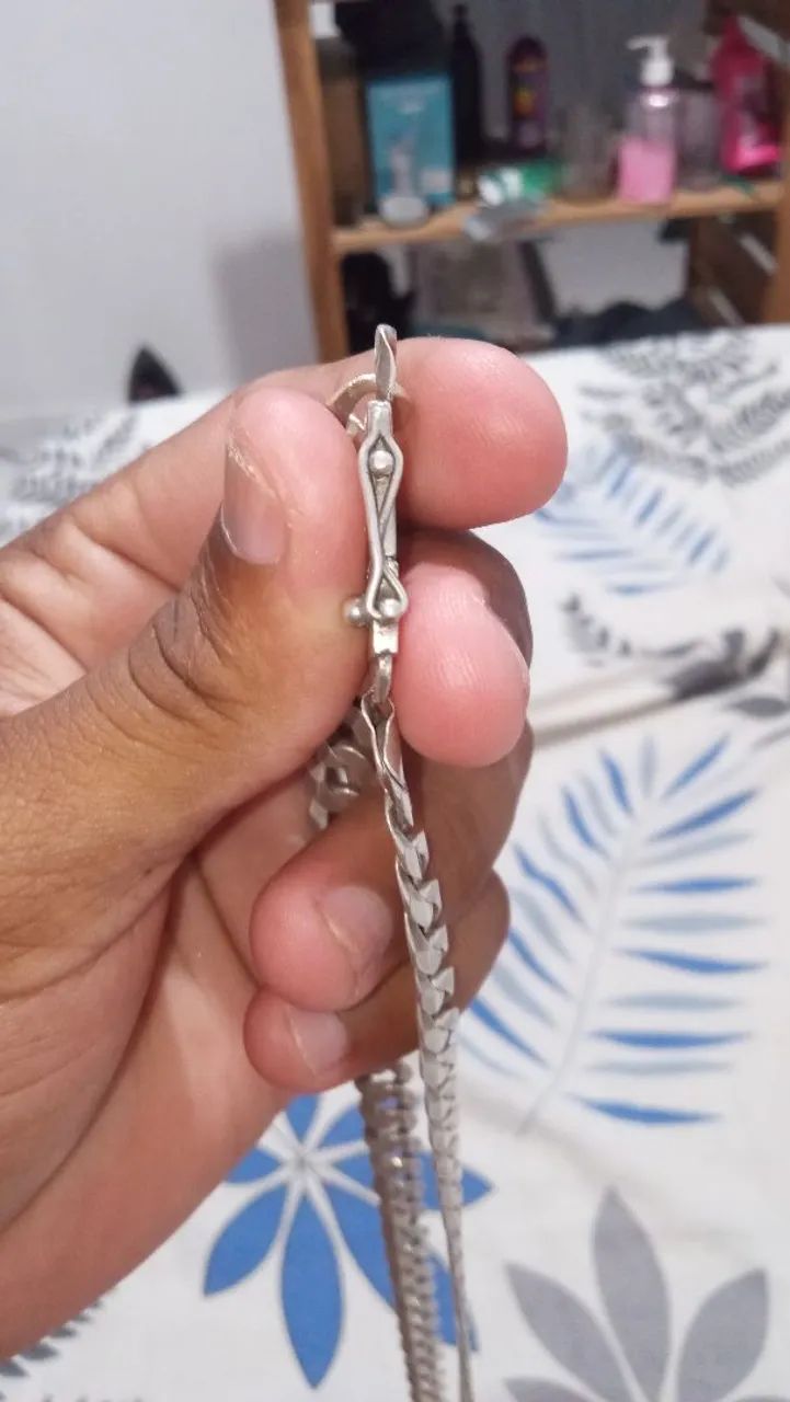 Cordão de prata  - Foto 3