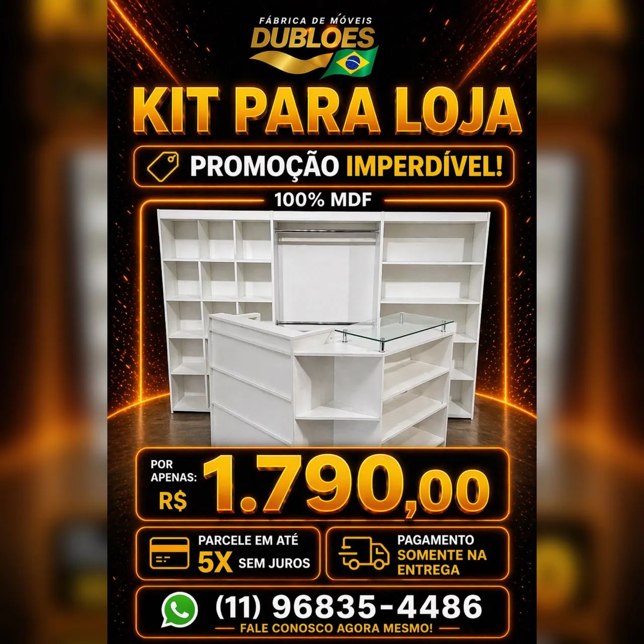 Kit loja promoção 