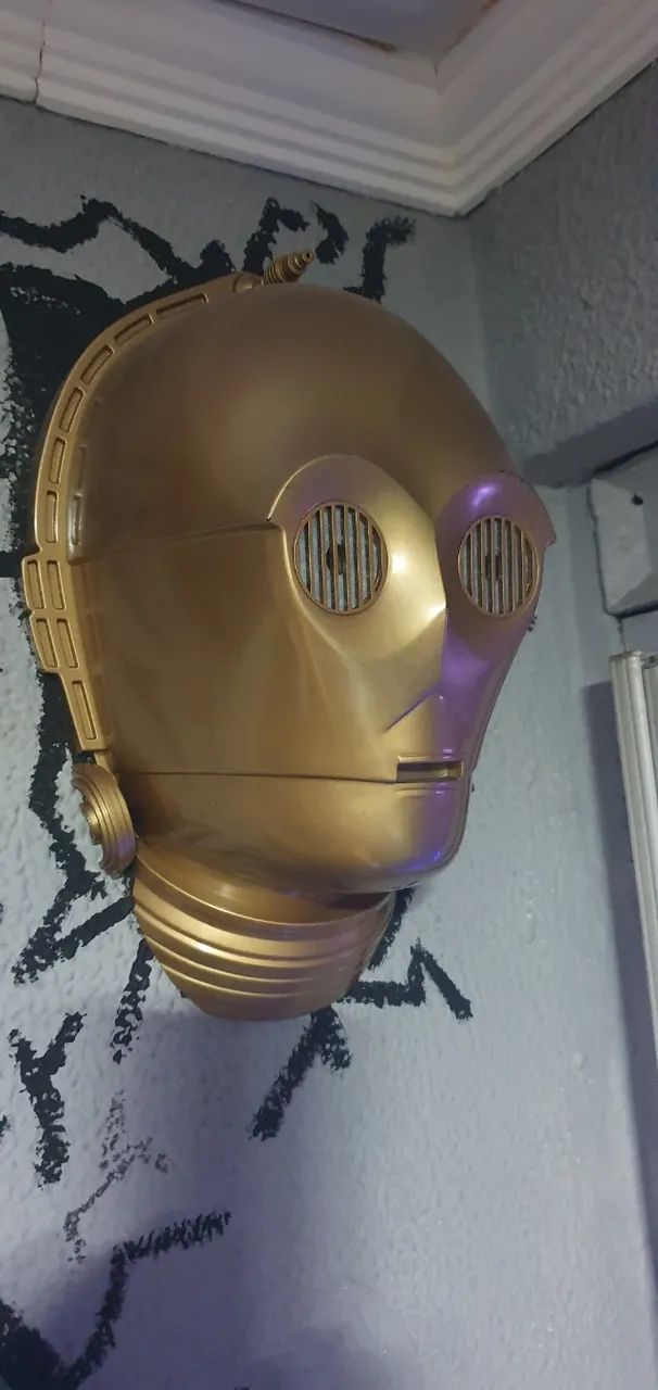 Luminaria de Parede Star Wars C3PO - Foto 2