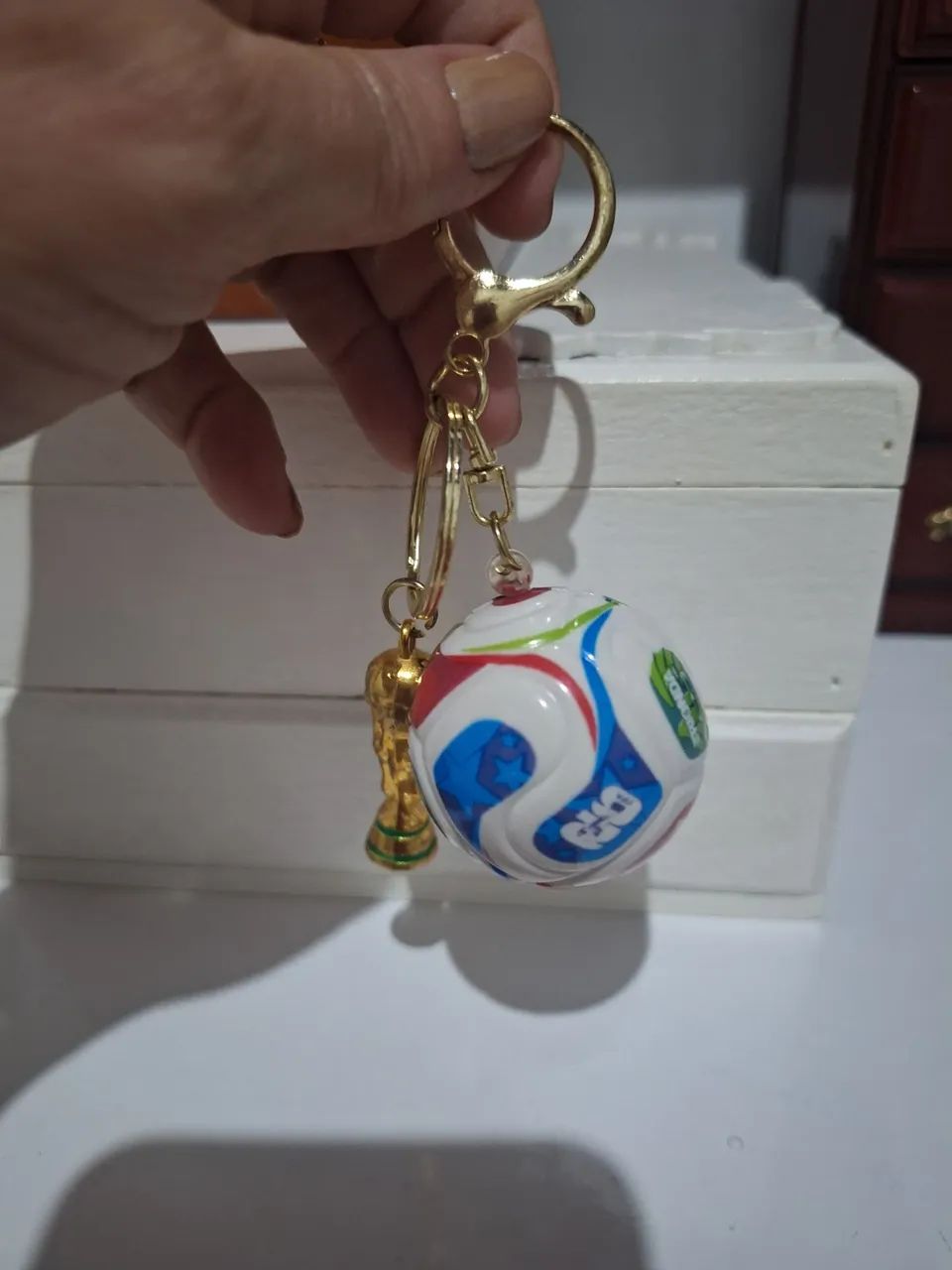 Chaveiro com a bola da copa - Foto 2