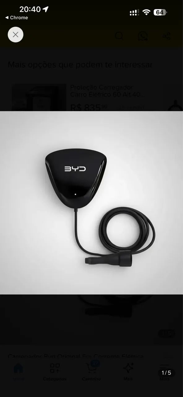Carregador BYD