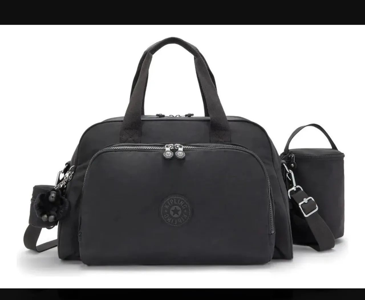 Bolsa Kipling camama preta - Foto 3