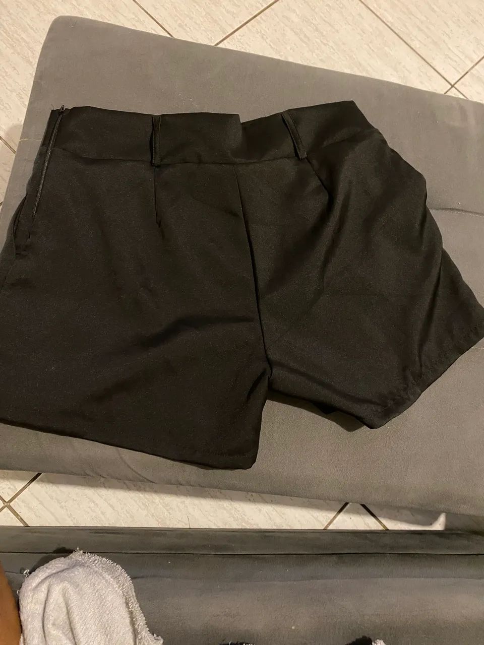 Short ( inspiração linho) Preto - Foto 2