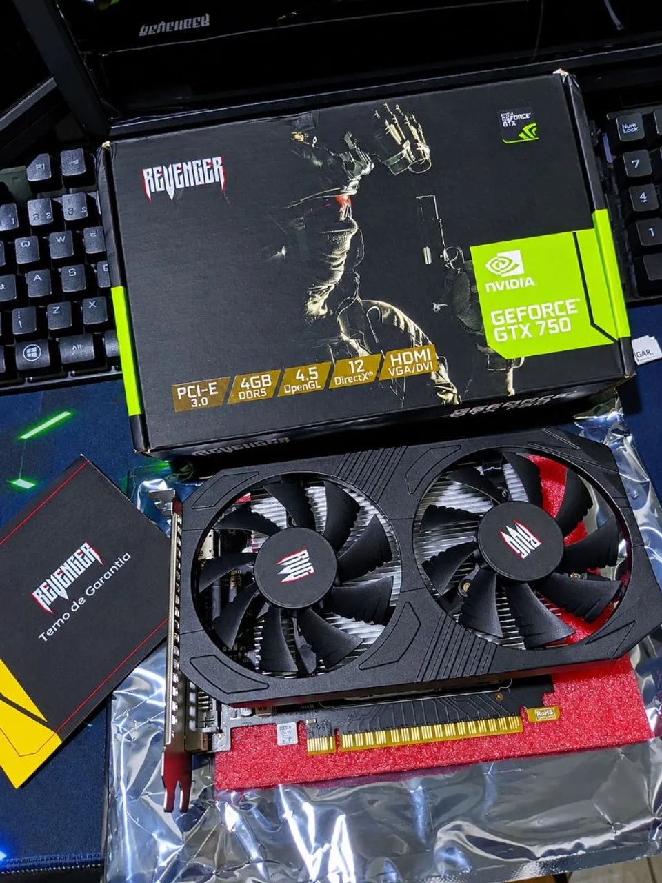 Placa de vídeo GTX 750