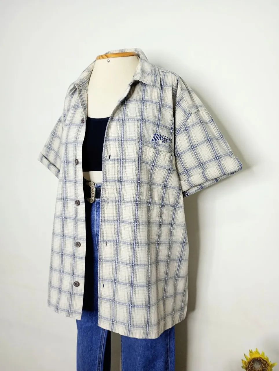 Camisa Vintage Surf 100% Algodão Tamanho M G  - Foto 2