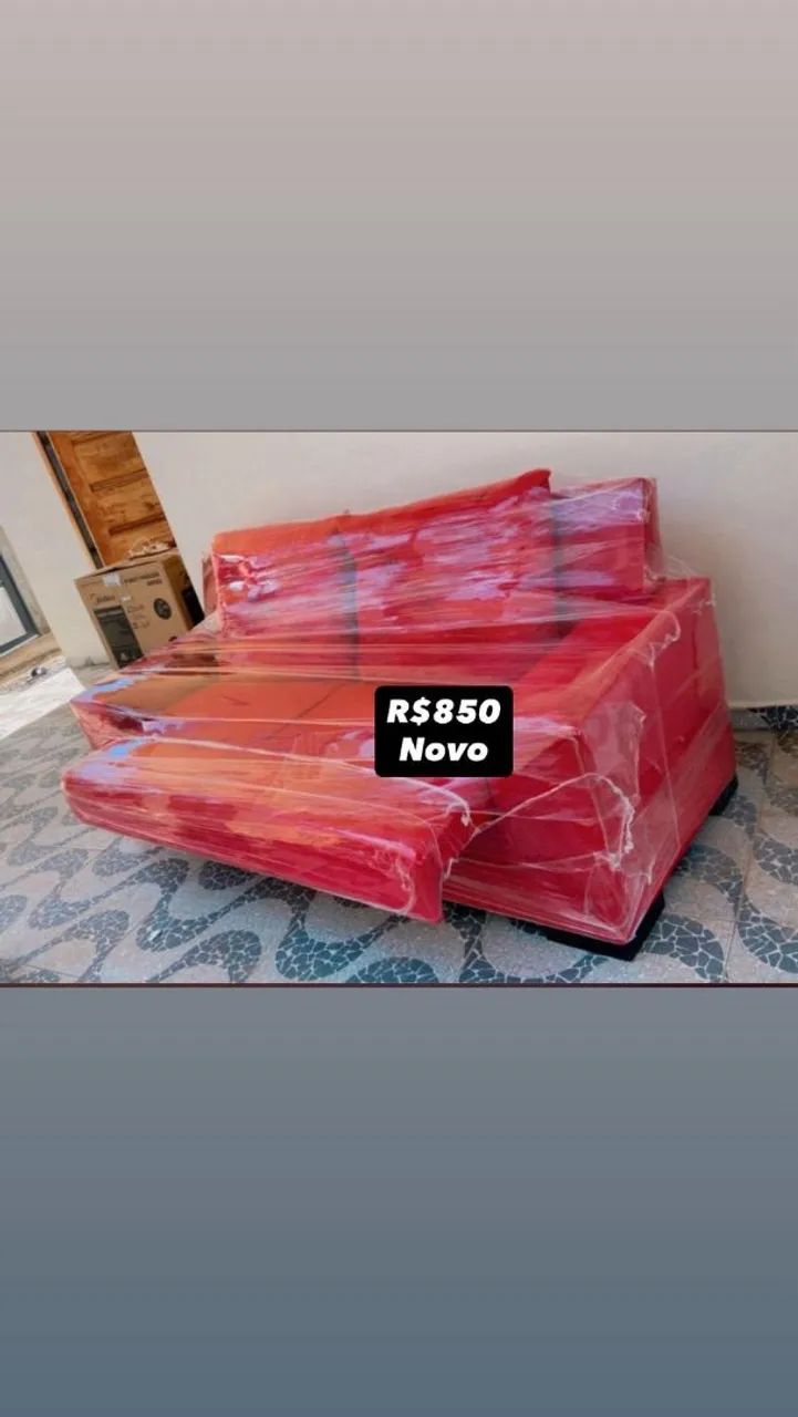 Sofá retrátil novo 