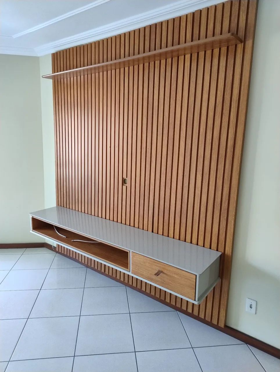 Lindo Painel ripado Sala