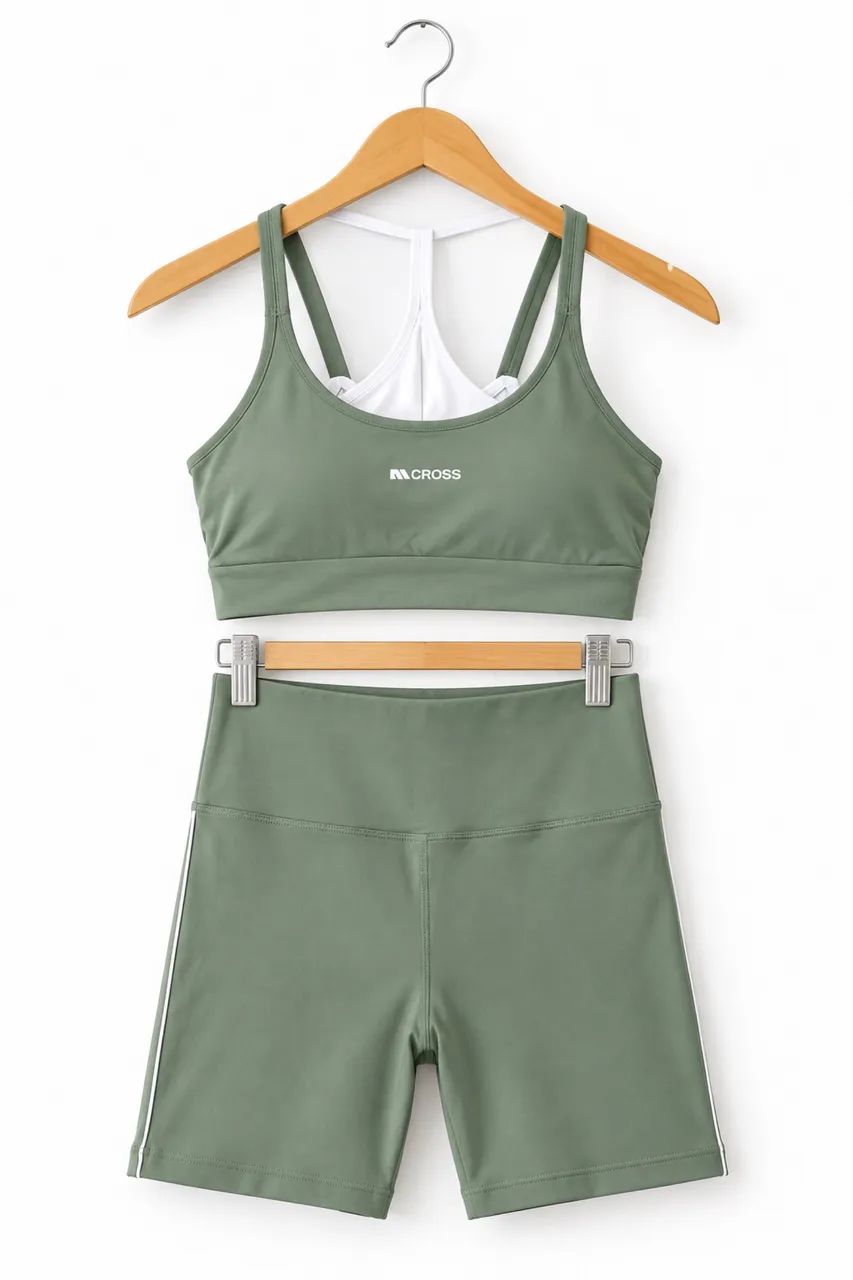 Conjunto Moda Fit | Poliamida 92% | Elastano 08% 