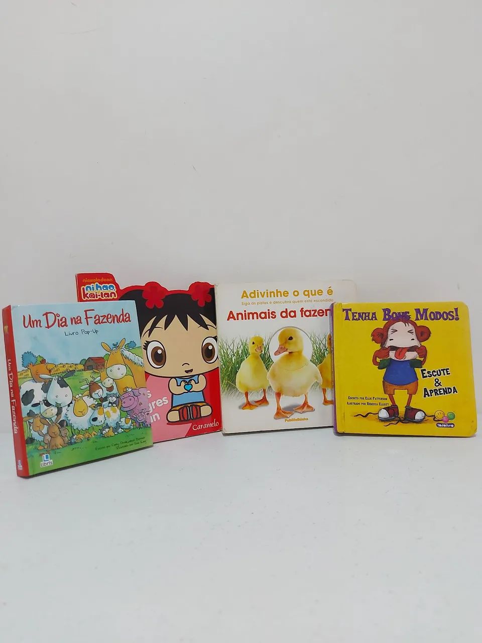 Box 4 livros infantis 