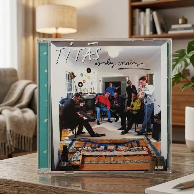 CD Titãs As Dez Mais - Original Usado