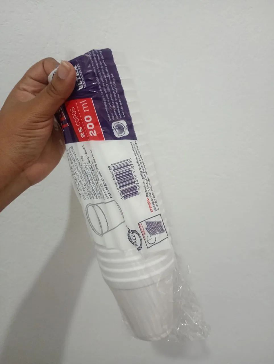 Copo de isopor