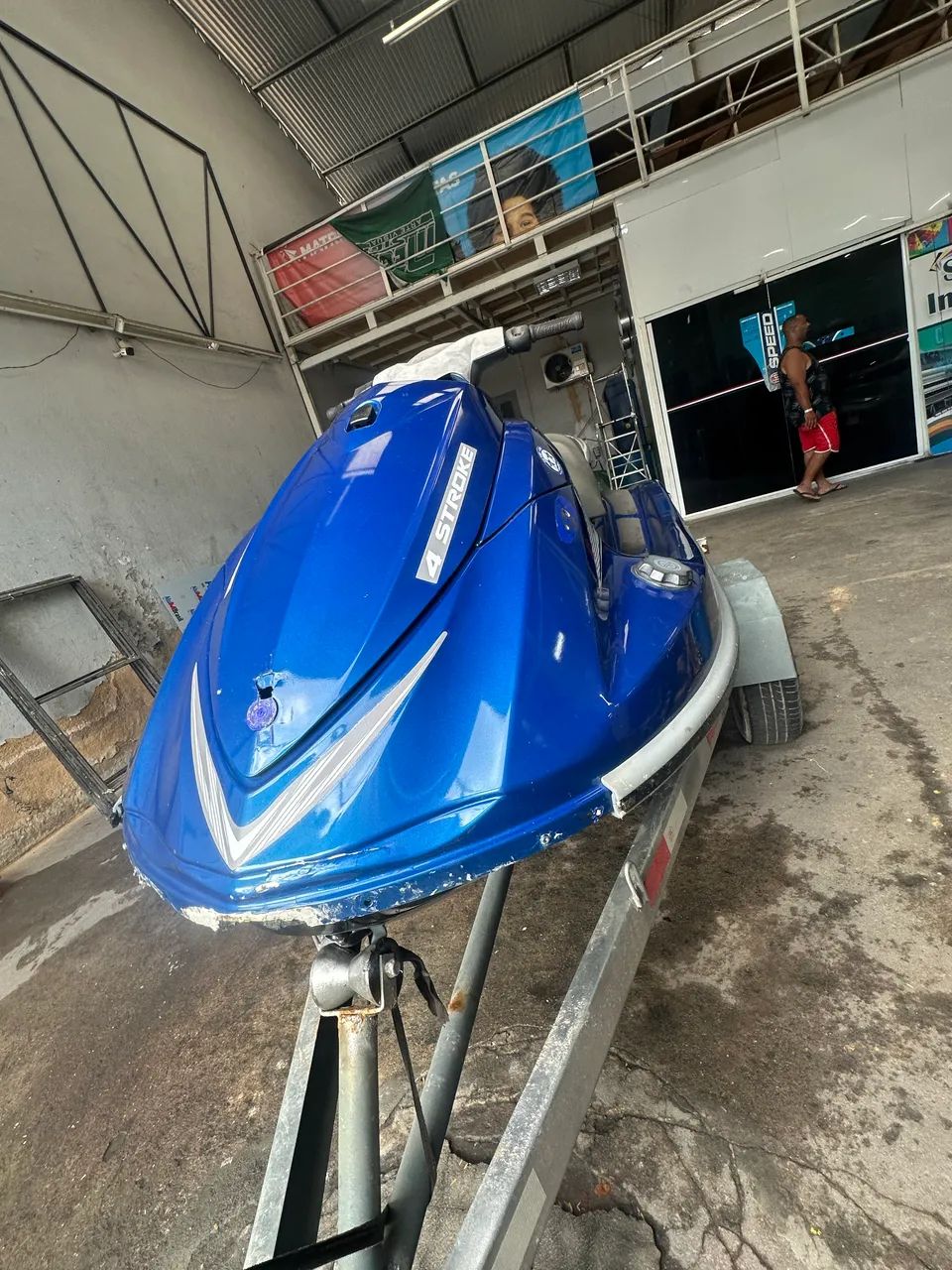 Jet Ski vx 1100 com ré em dia só transferi  - Foto 4
