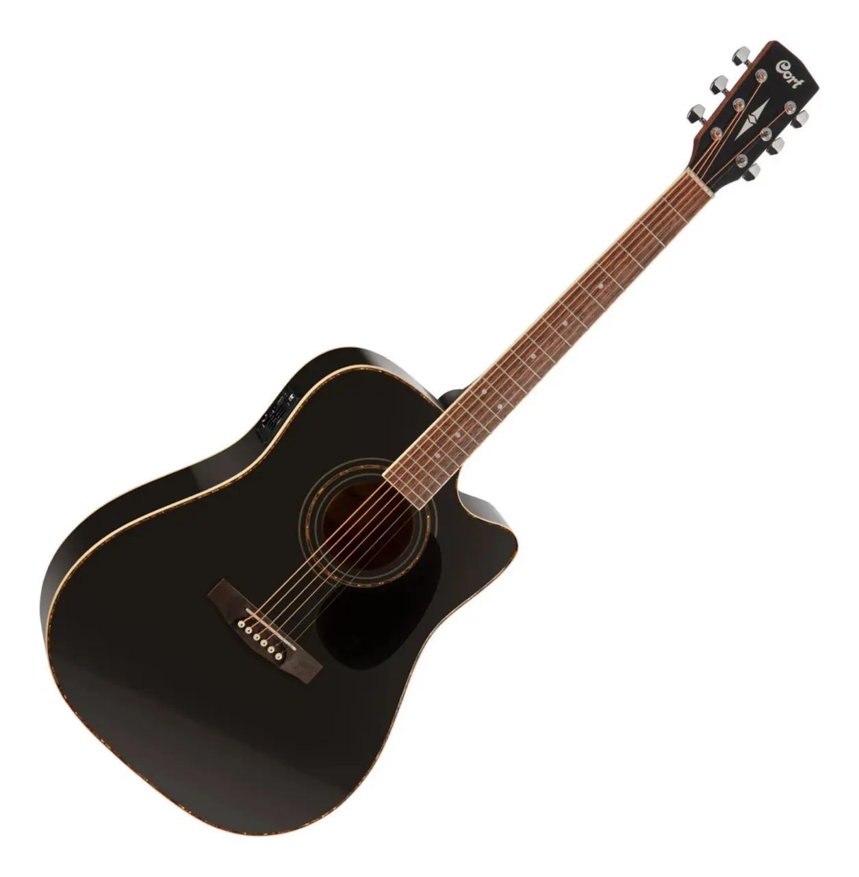 Violão Cort AD880CE Black