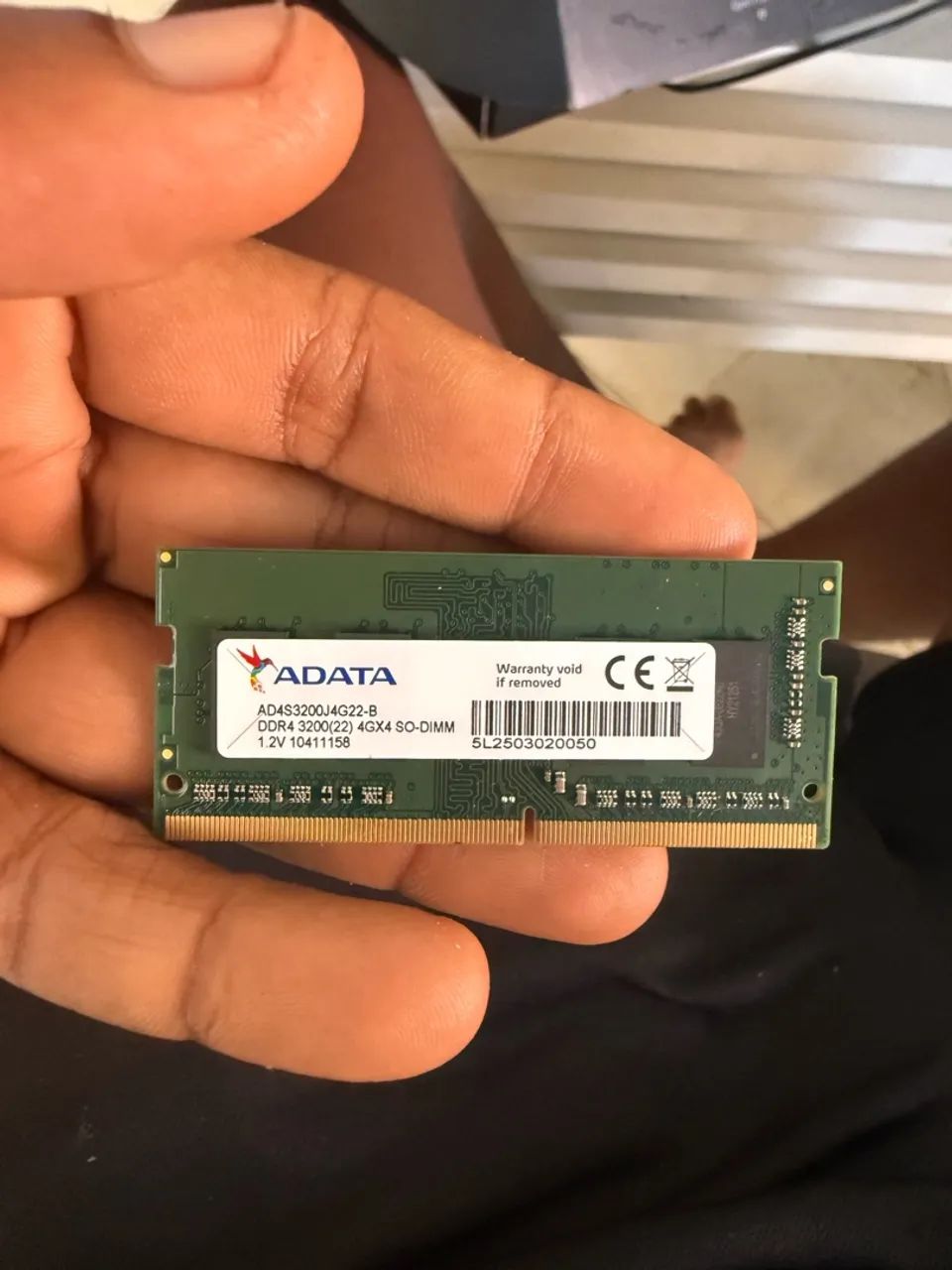 Memória ram 4 gb notebook  ddr4