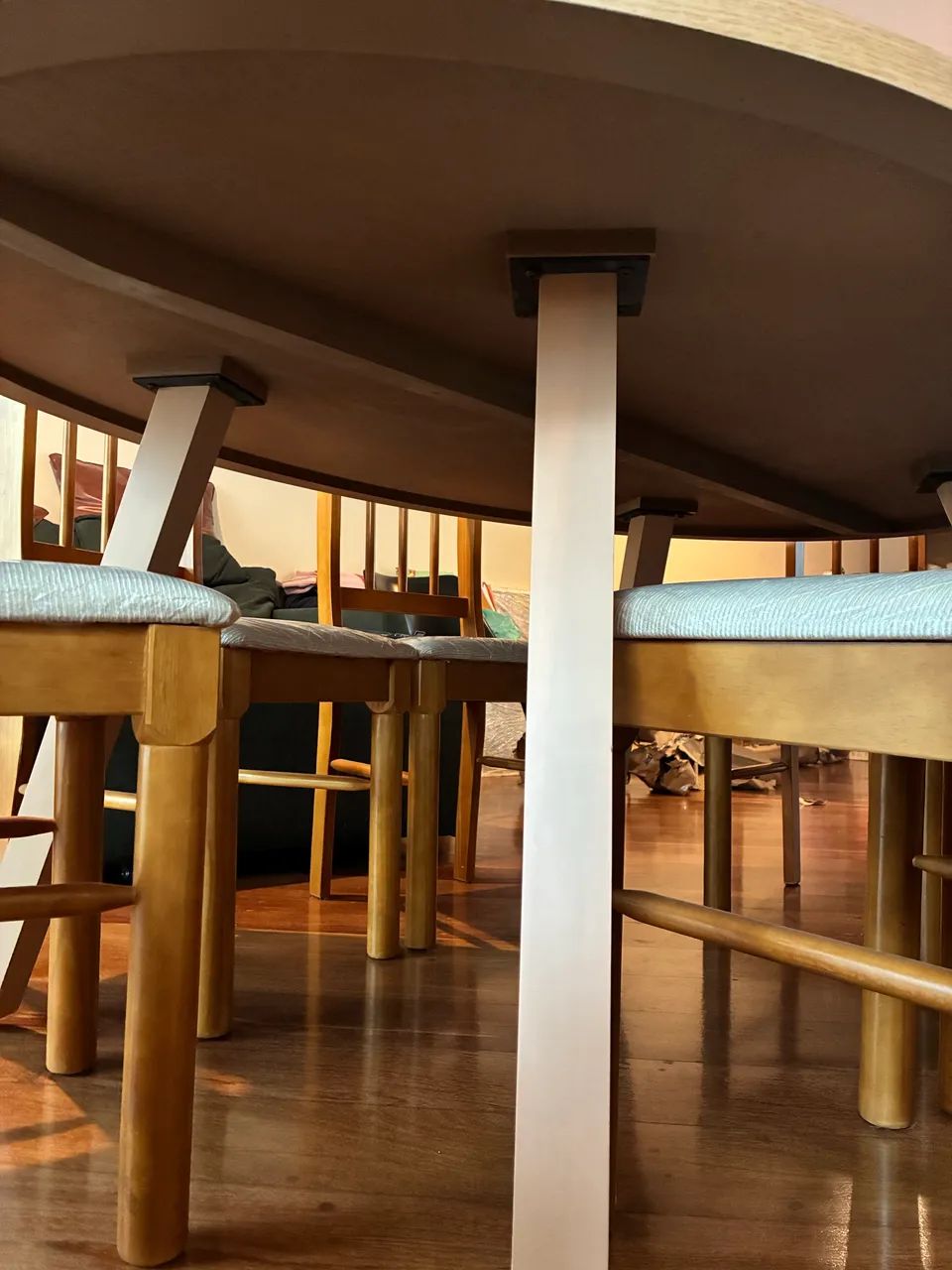 Mesa de Jantar Oval 6 Lugares - Foto 5