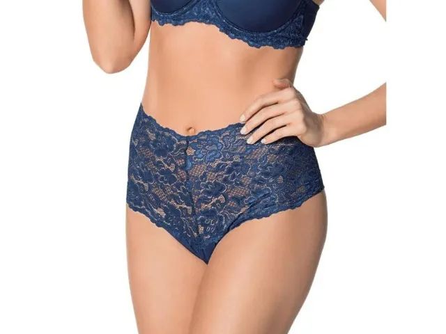 Calcinha Calça Clássica Guinee Demillus 57102 Em Renda - Foto 2