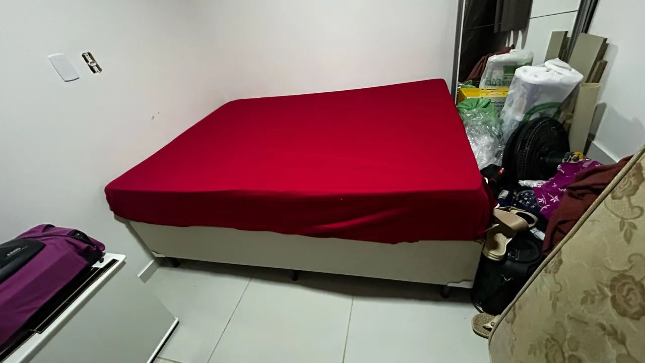 Cama box + colchão ortobom D33 - R$550 - Foto 3