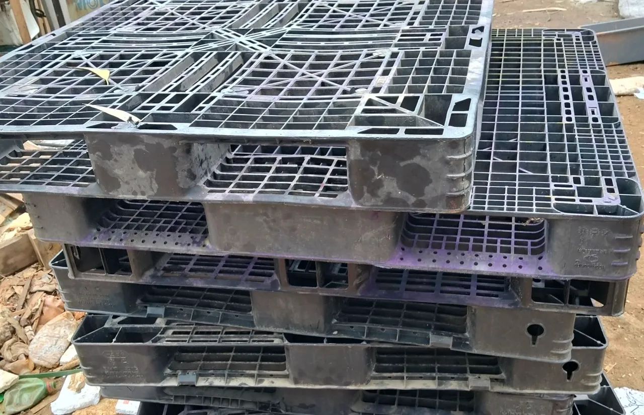 Paletes de plástico usado 