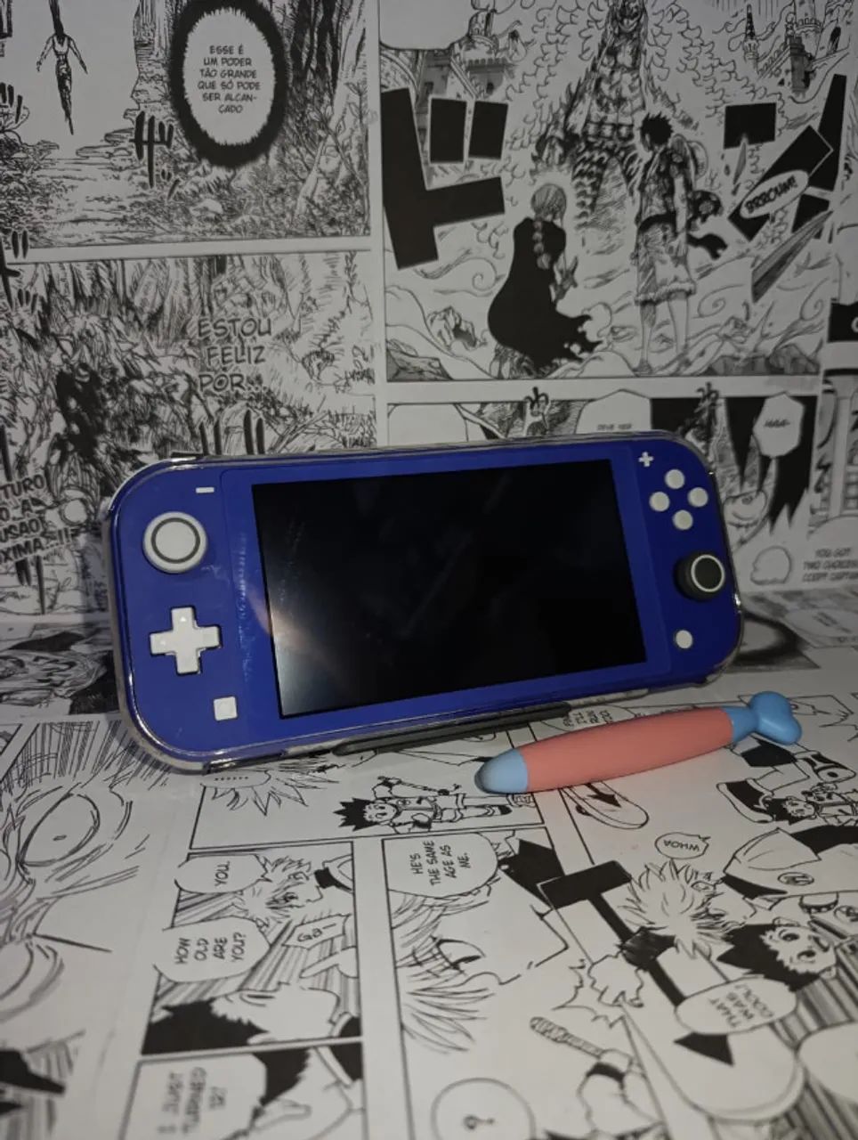 OPORTUNIDADE | Nintendo Switch Lite Azul Completo com Capa - Foto 2