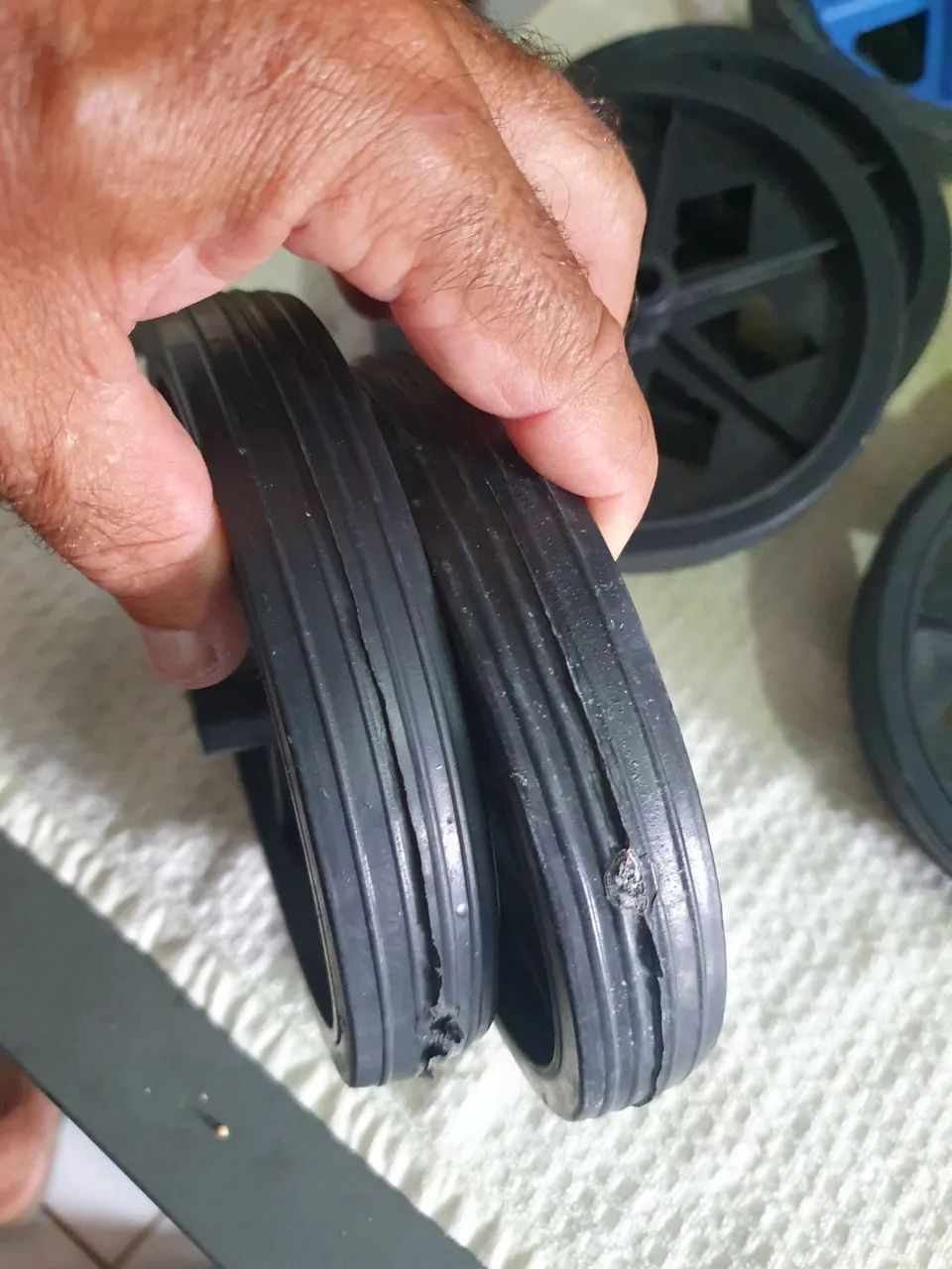 Rodas para carrinhos de feira. - Foto 5