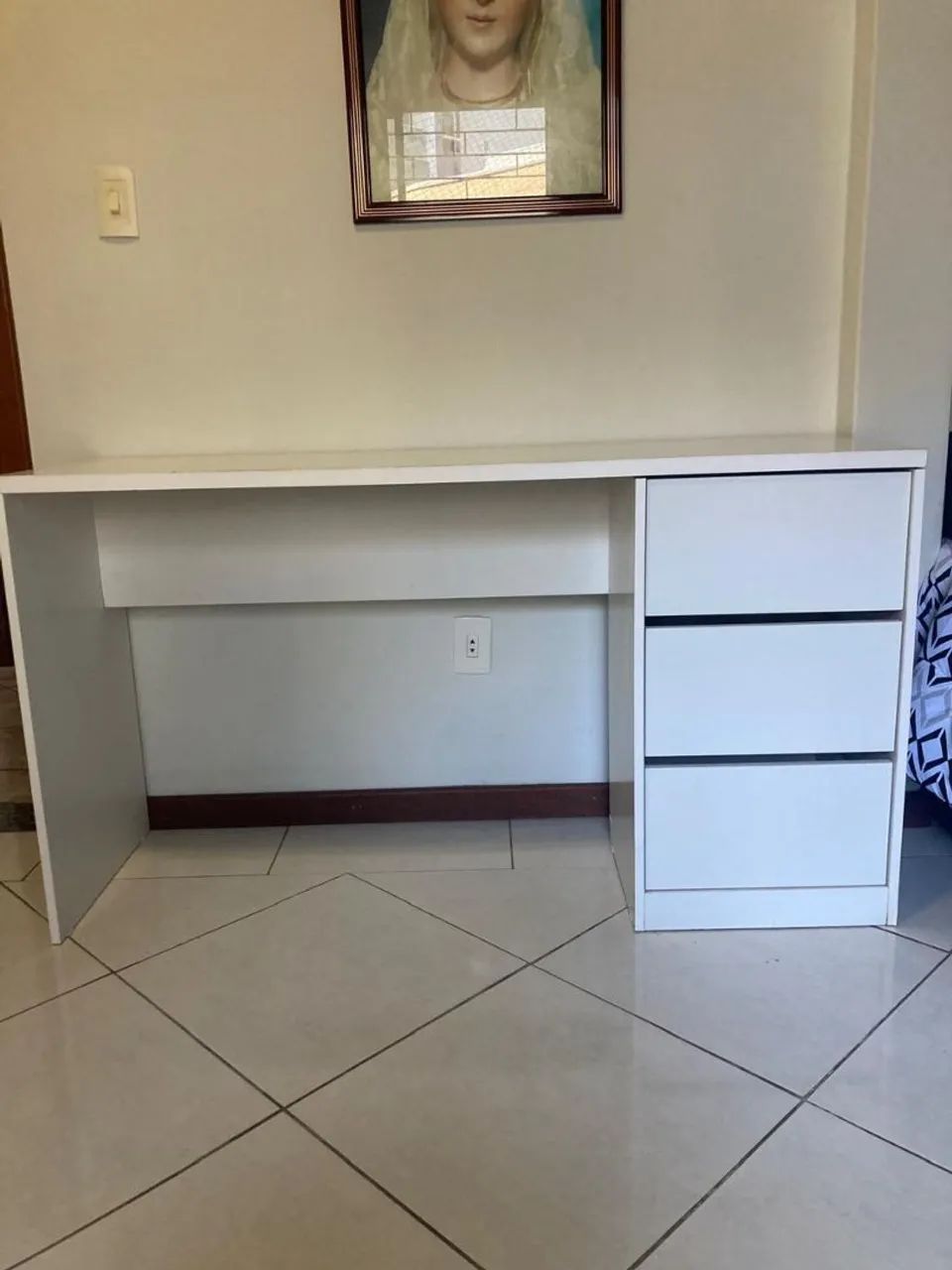 Mesa com trás gavetas / vendo - Foto 2