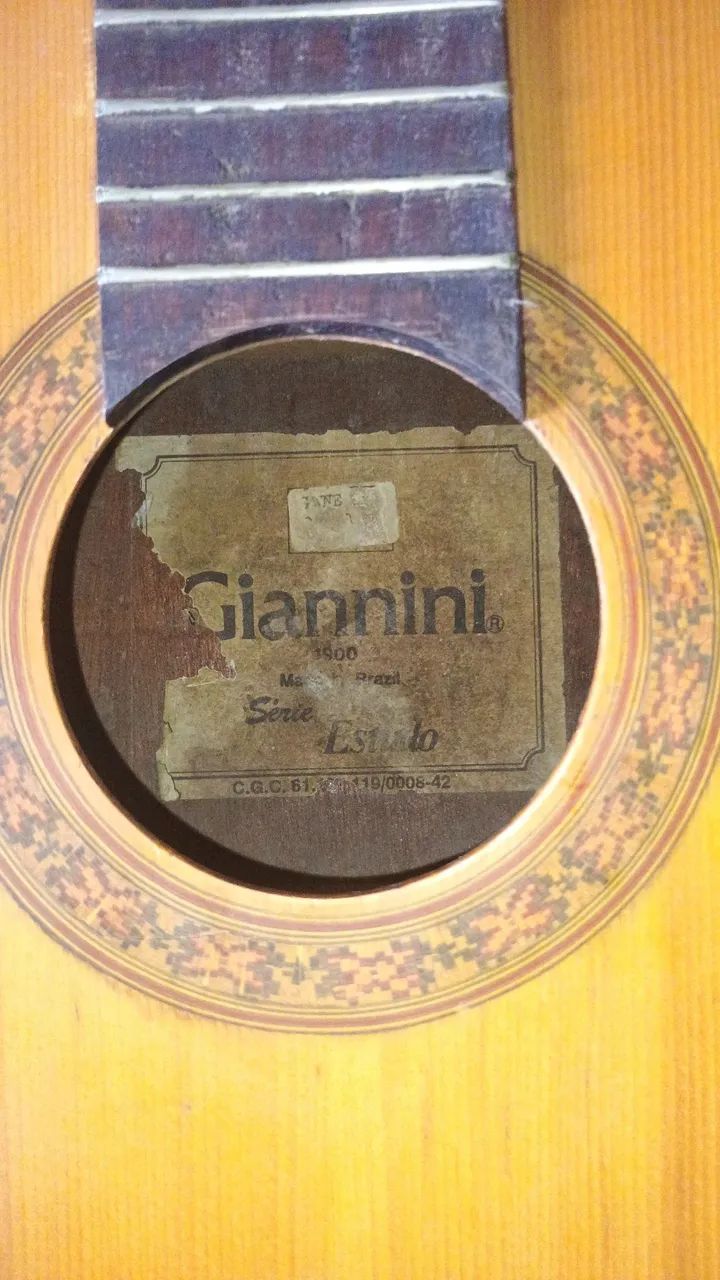 Violão antigo Giannini - Foto 3