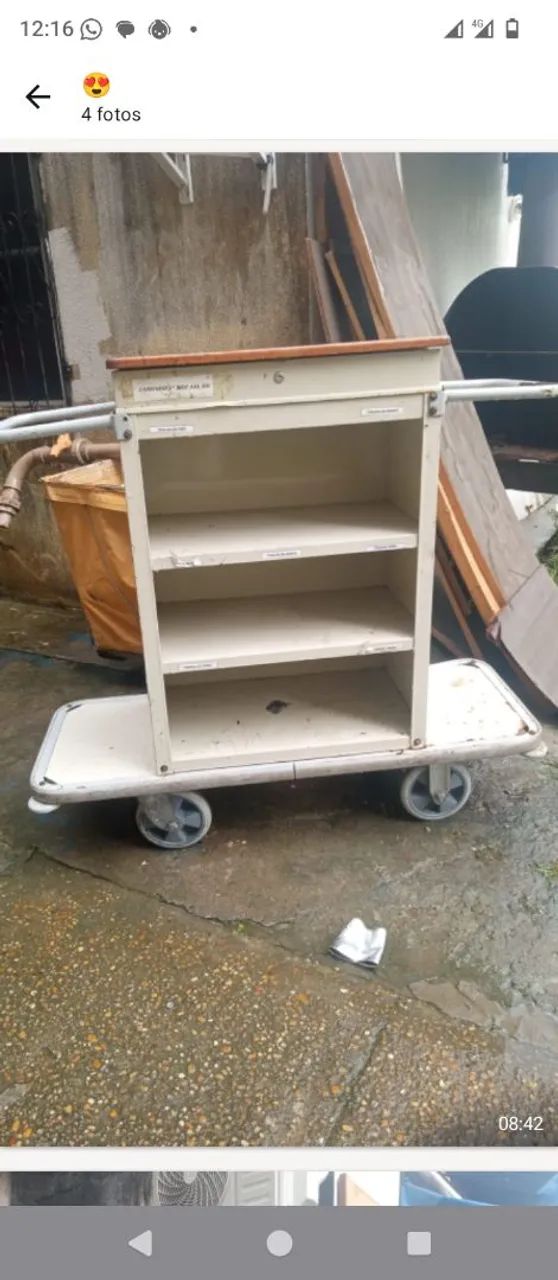 Carinhos multiuso com rodinhas  - Foto 3